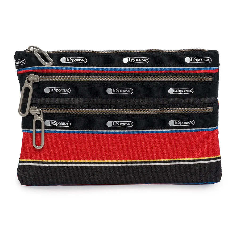 LeSportsac Essential Classic 3 Zip Pouch