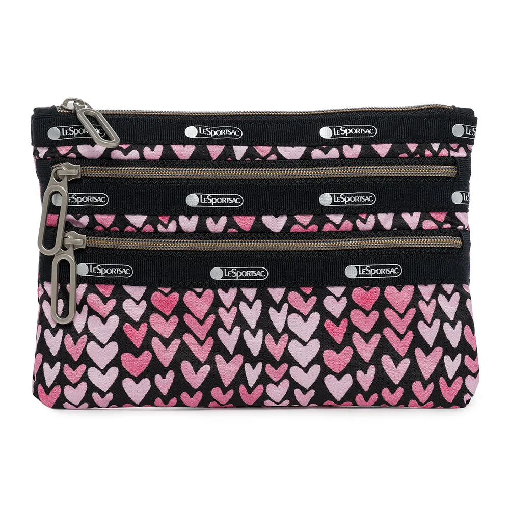 LeSportsac Essential Classic 3 Zip Pouch