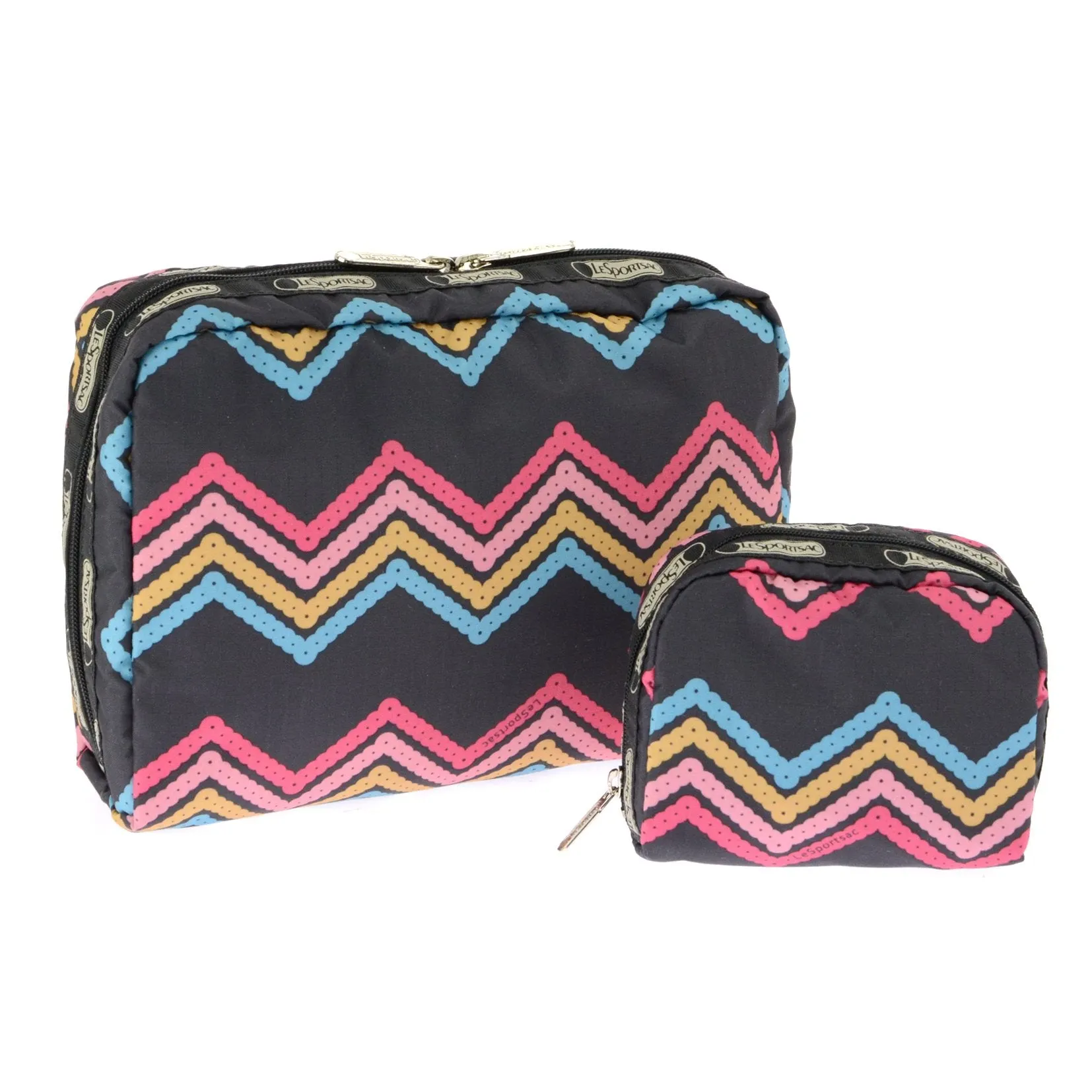 LeSportsac Extra Large Rectangular and Square Cosmetic Set