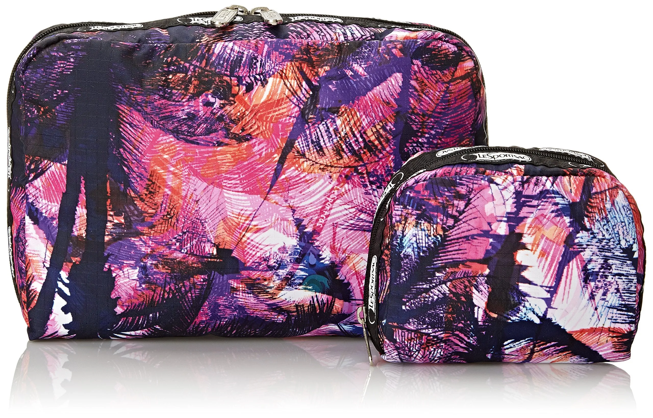 LeSportsac Extra Large Rectangular and Square Cosmetic Set