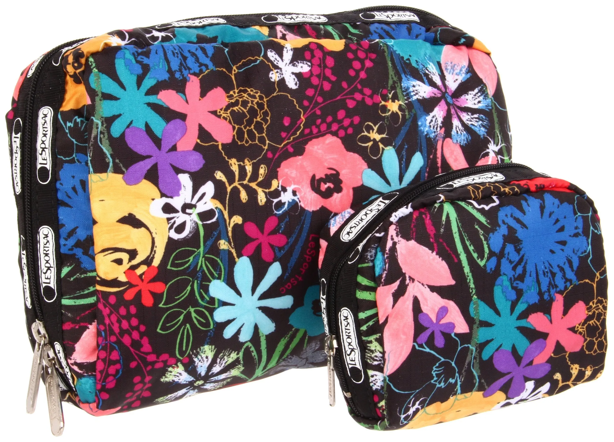 LeSportsac Extra Large Rectangular and Square Cosmetic Set
