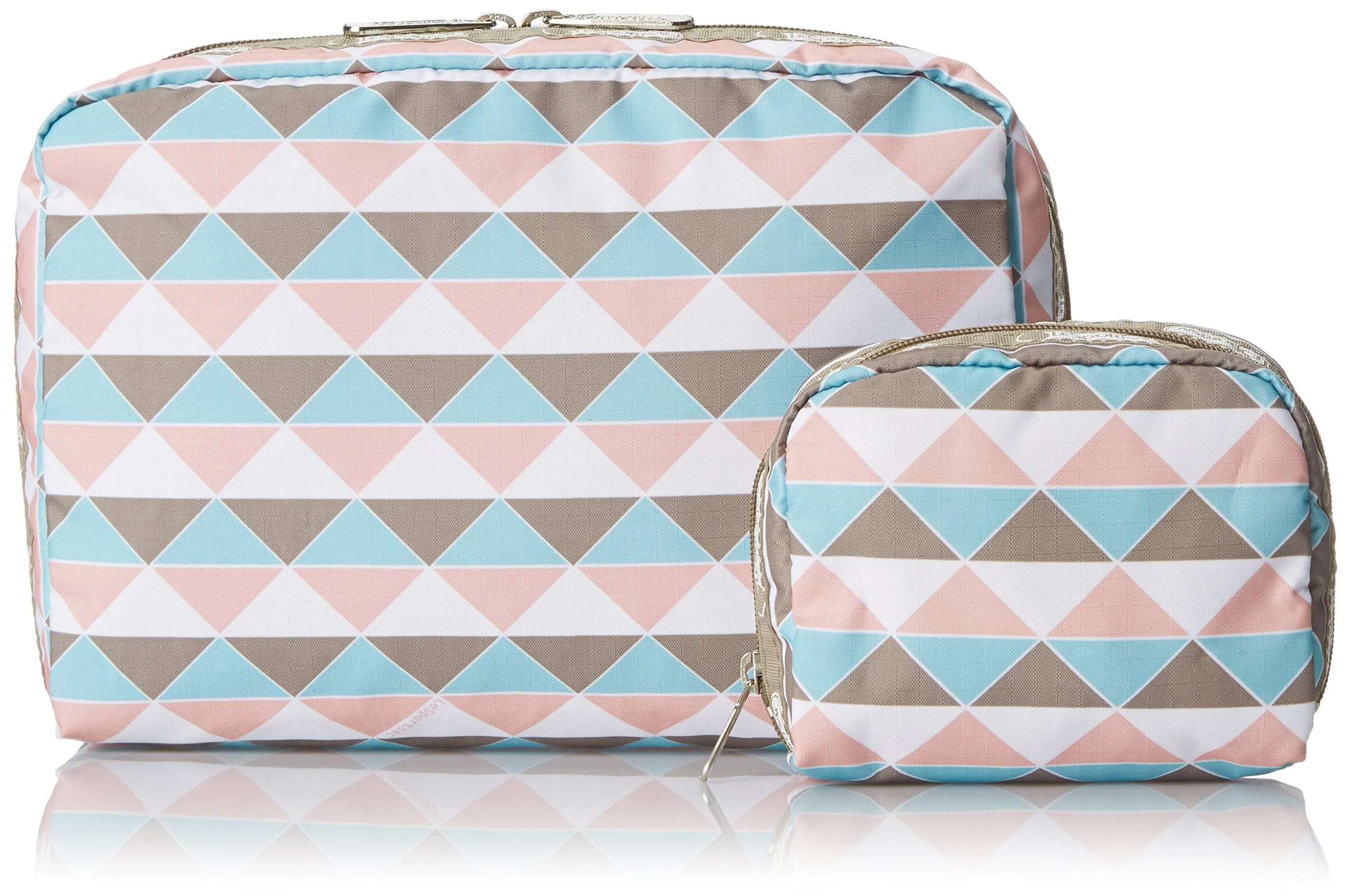 LeSportsac Extra Large Rectangular and Square Cosmetic Set
