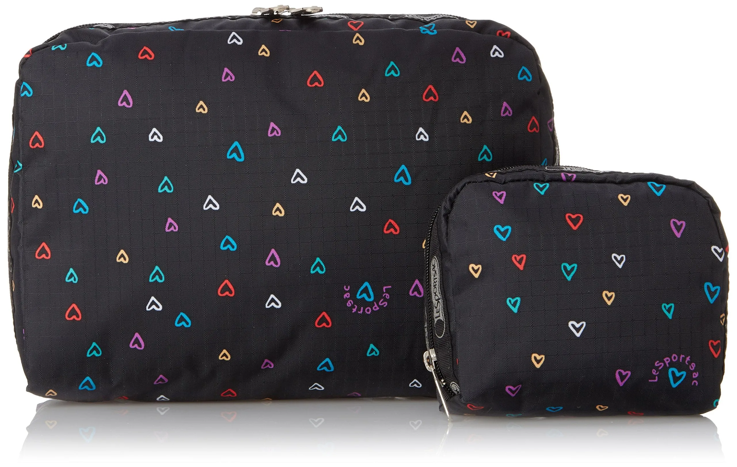 LeSportsac Extra Large Rectangular and Square Cosmetic Set