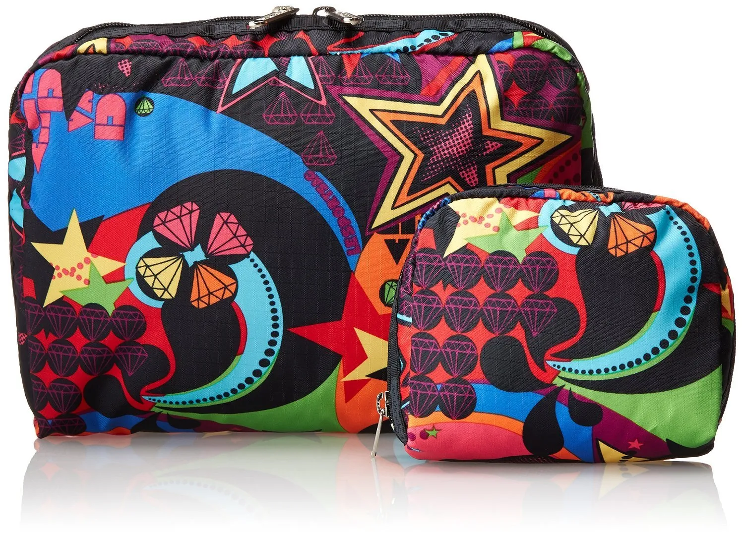 LeSportsac Extra Large Rectangular and Square Cosmetic Set