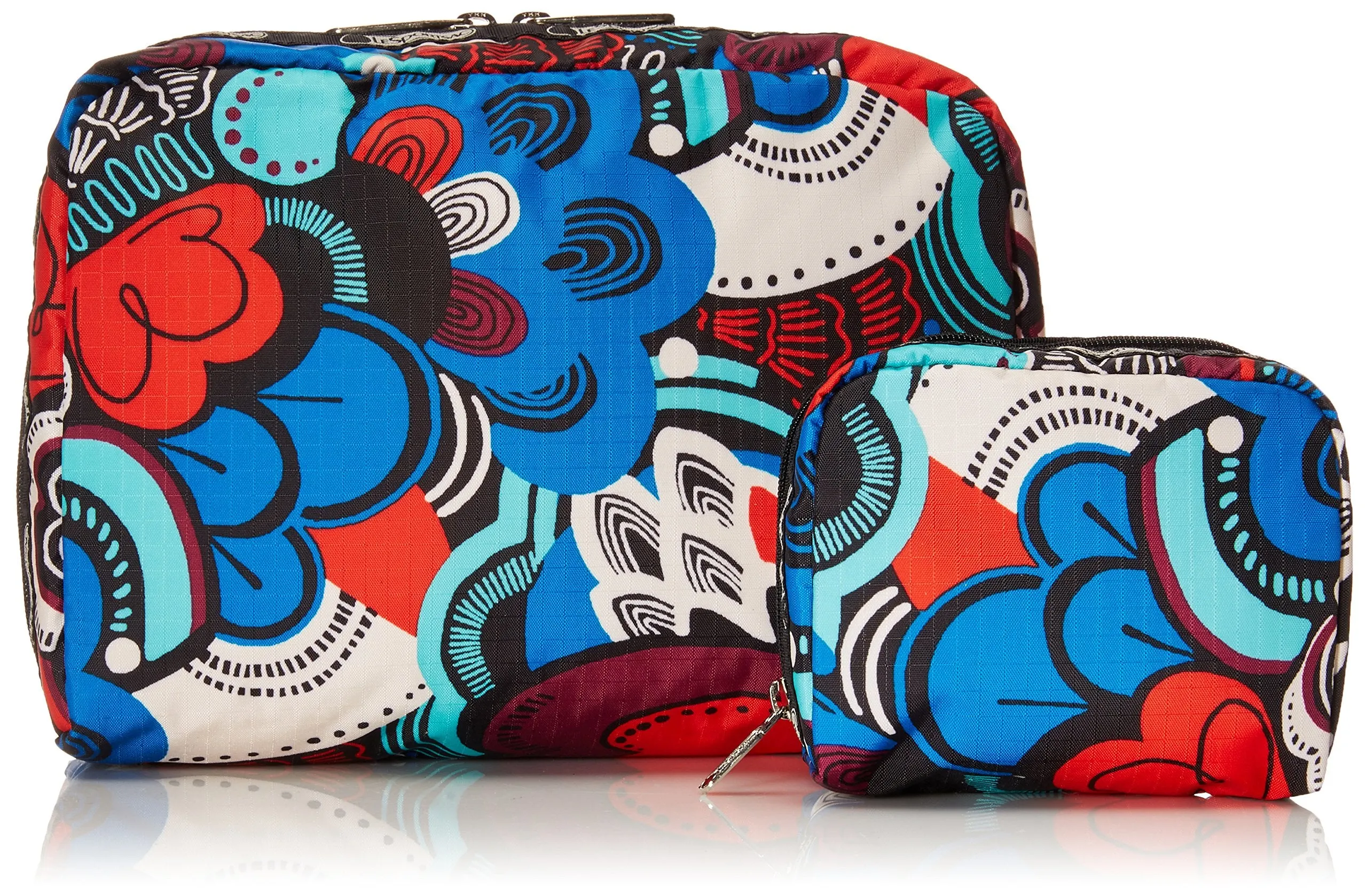 LeSportsac Extra Large Rectangular and Square Cosmetic Set