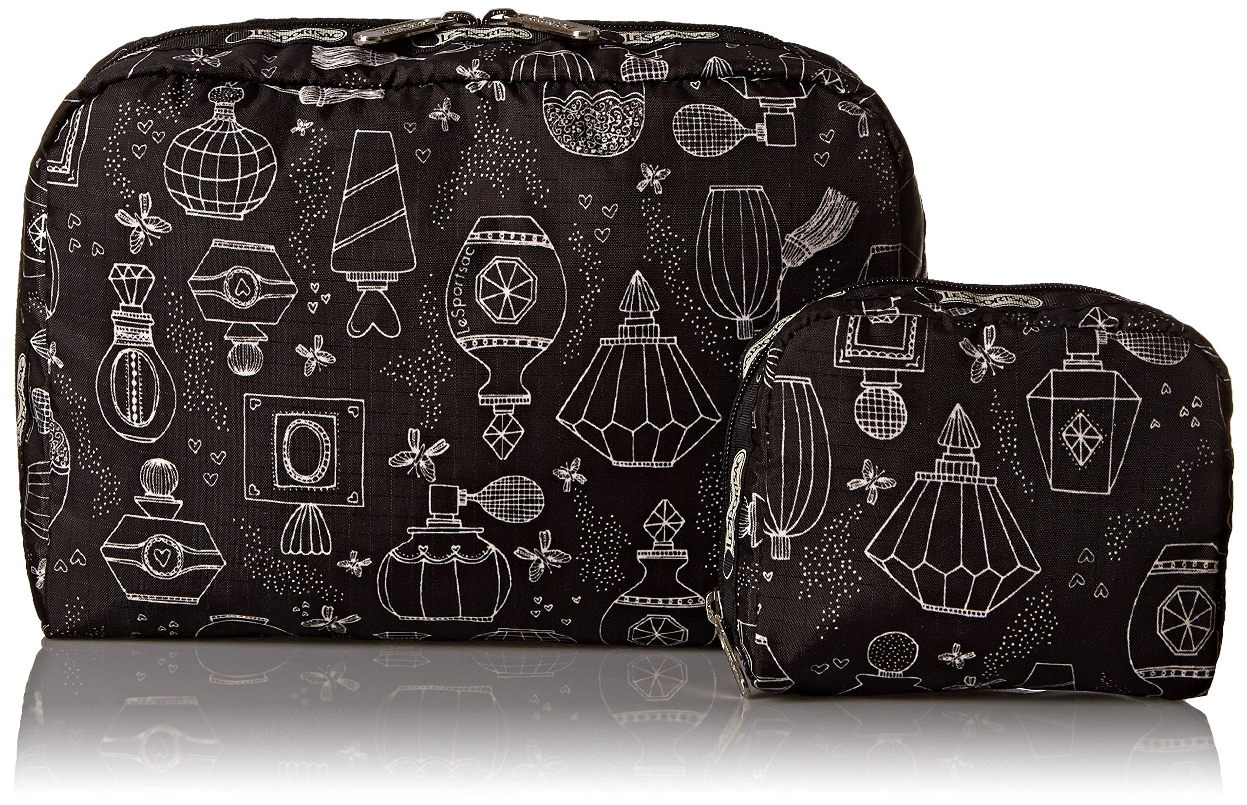 LeSportsac Extra Large Rectangular and Square Cosmetic Set