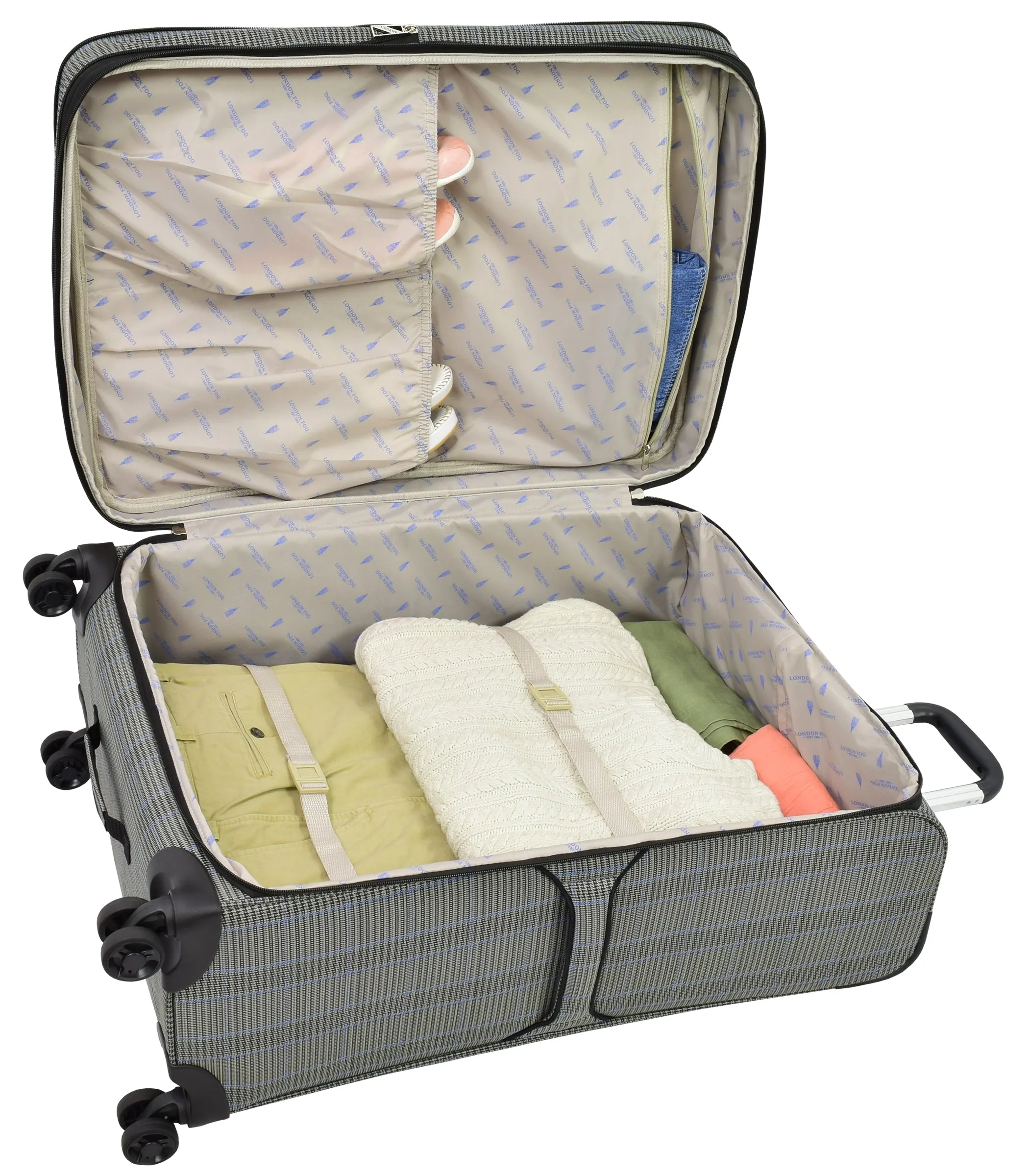 London Fog Knightsbridge II 29" 4-Wheel Large Luggage