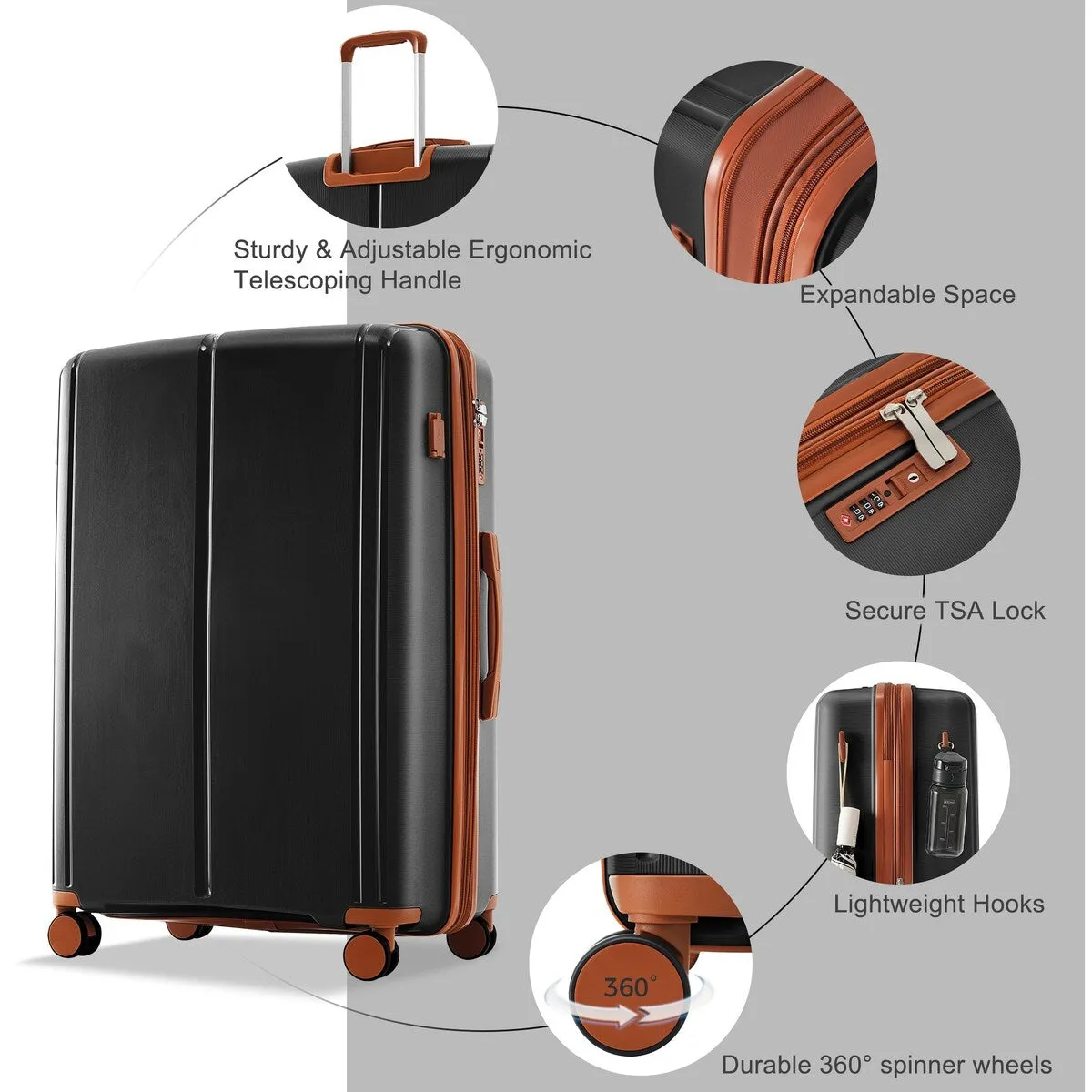 Luggage Sets 4 Piece