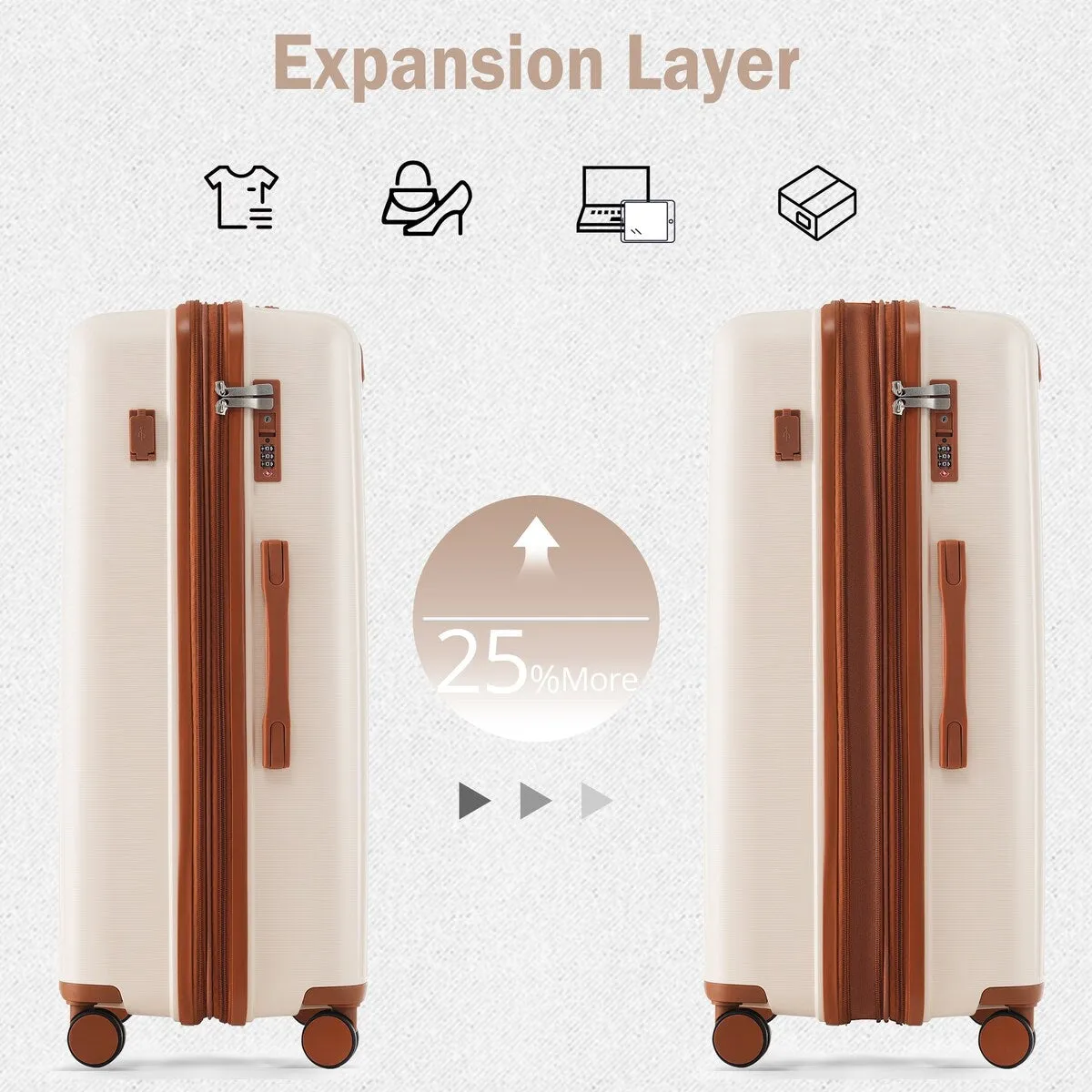 Luggage Sets 4 Piece