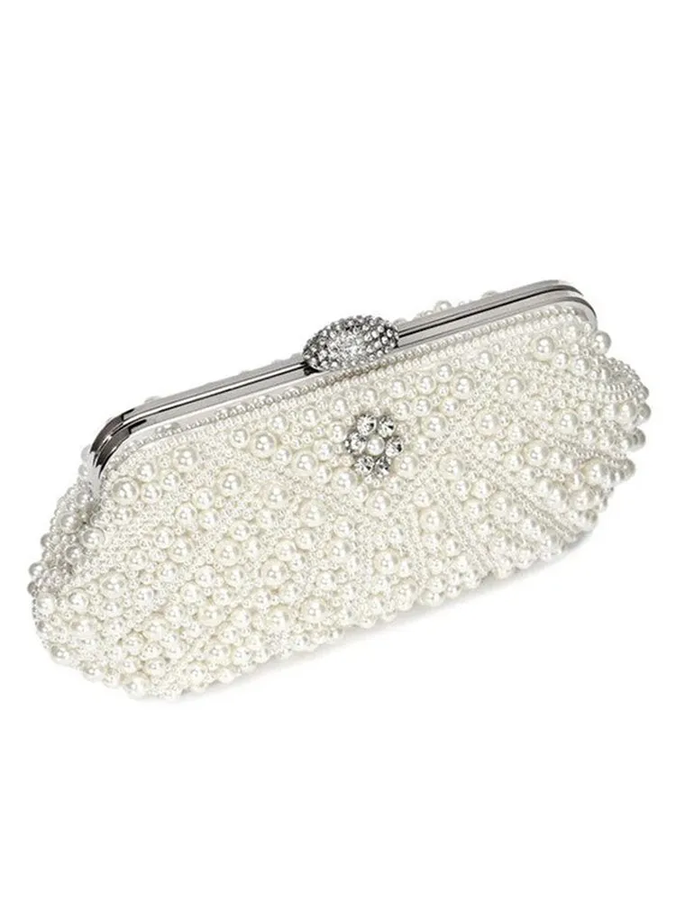Luxury Pearl Purse Evening Clutch Bags