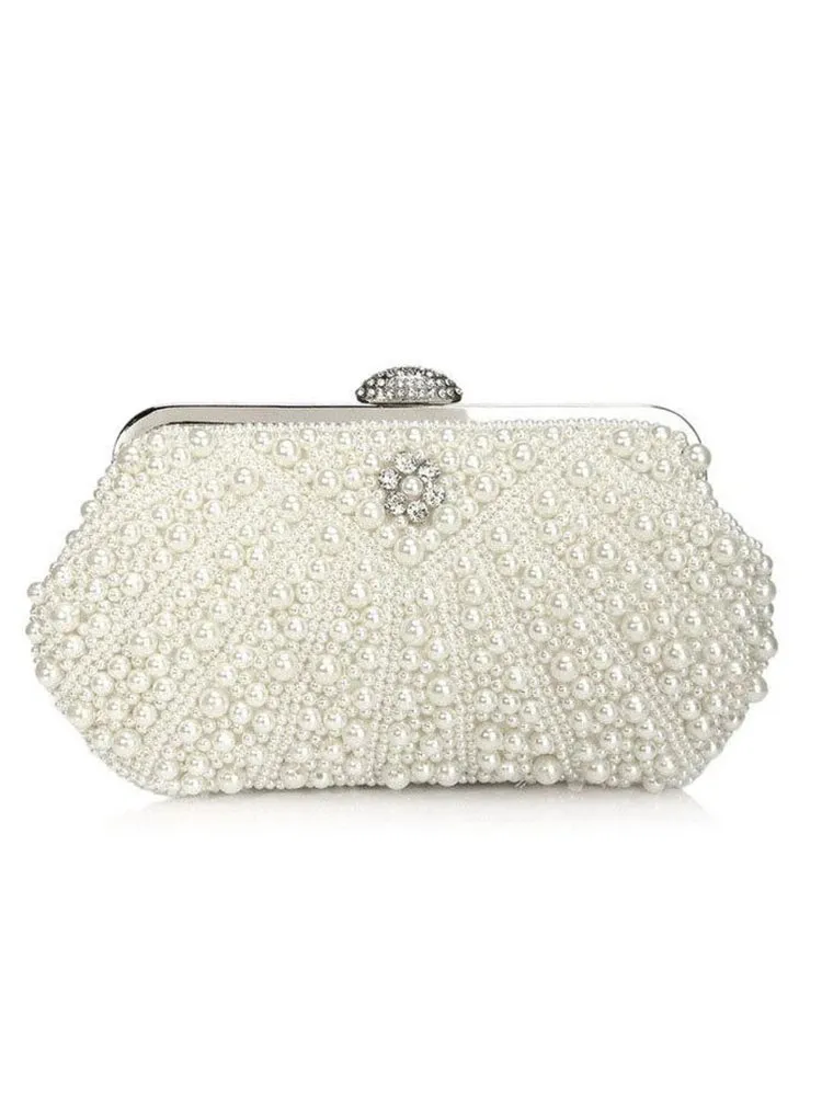 Luxury Pearl Purse Evening Clutch Bags