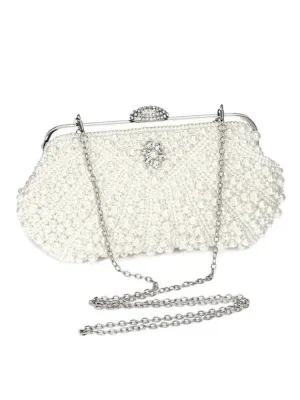 Luxury Pearl Purse Evening Clutch Bags