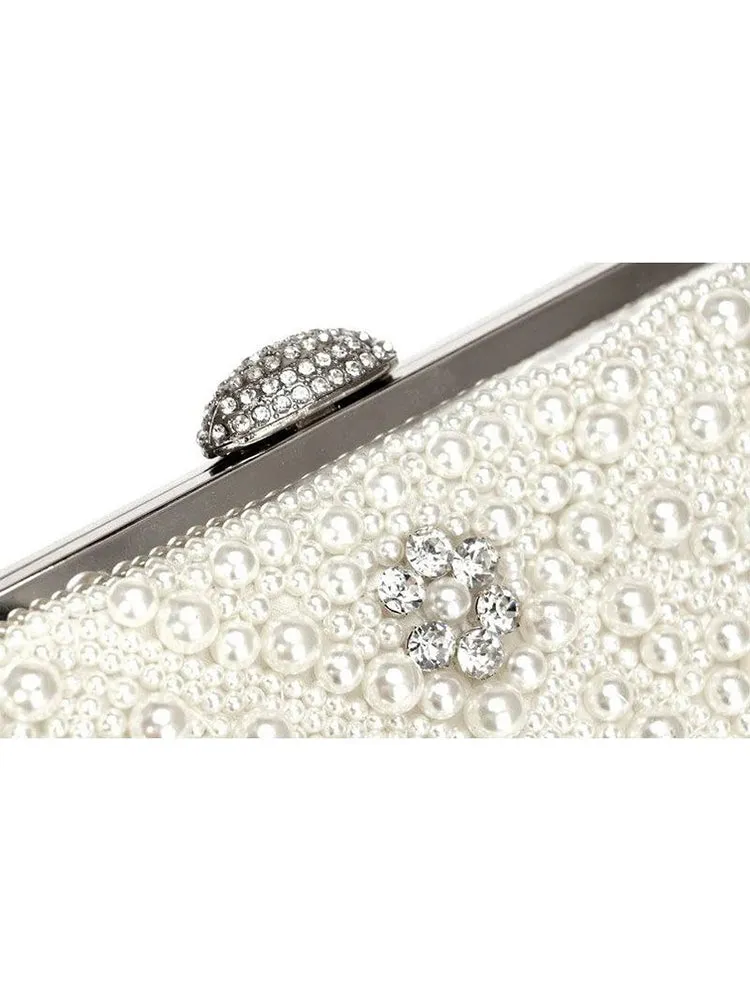 Luxury Pearl Purse Evening Clutch Bags