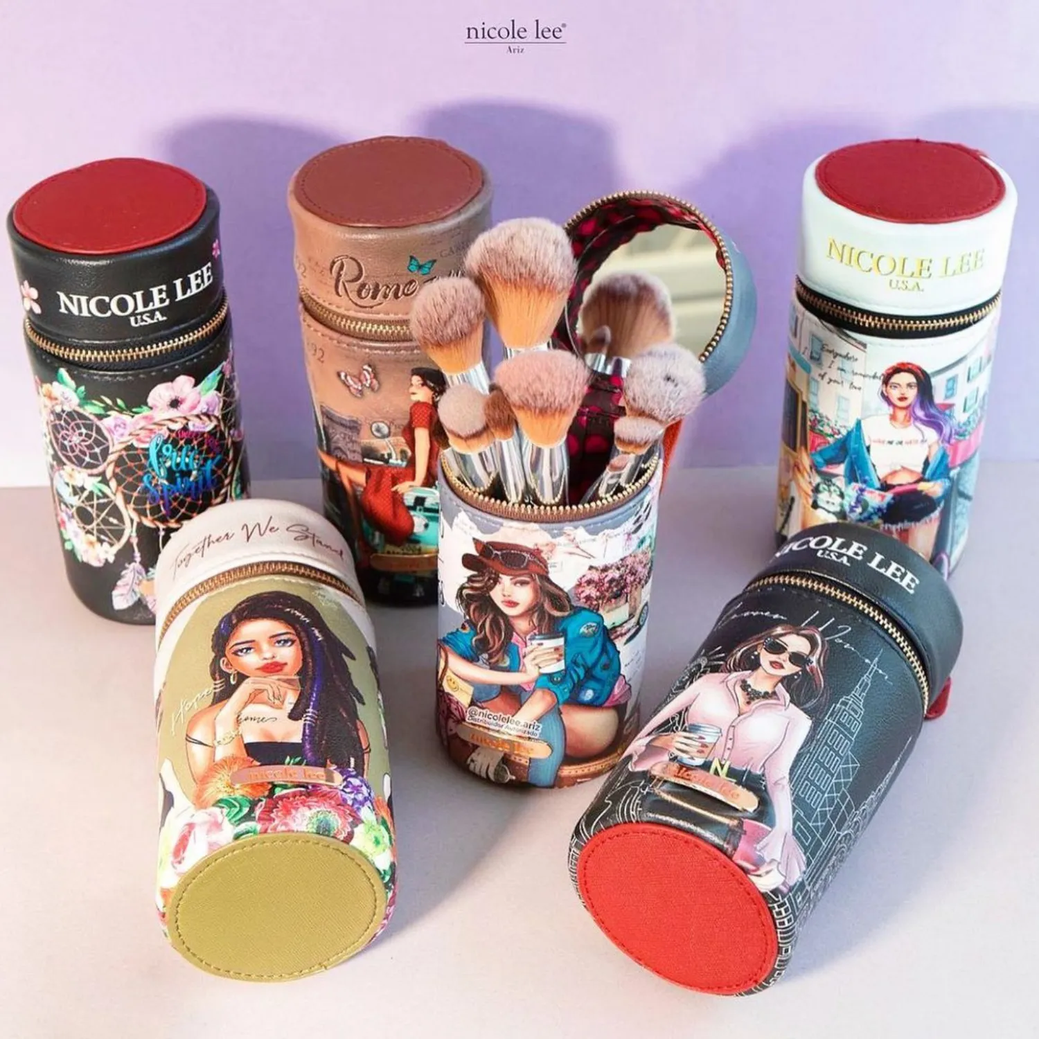 MAKEUP BRUSH CASE