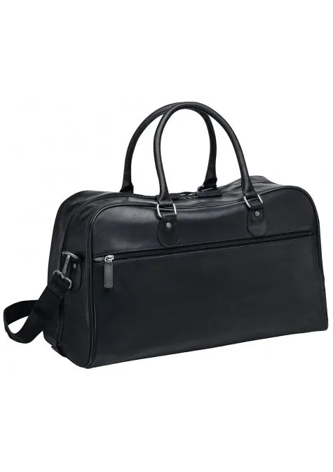 Mancini Buffalo Classic Leather Duffle Bag