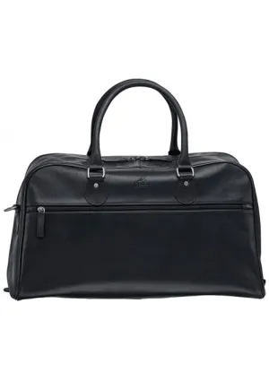Mancini Buffalo Classic Leather Duffle Bag