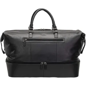 Mancini Buffalo Double Compartment Duffle bag