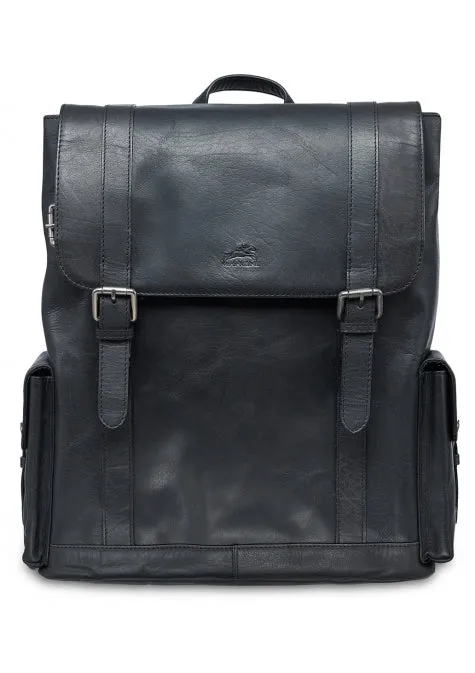 Mancini Buffalo Leather Backpack for 15'' Laptop