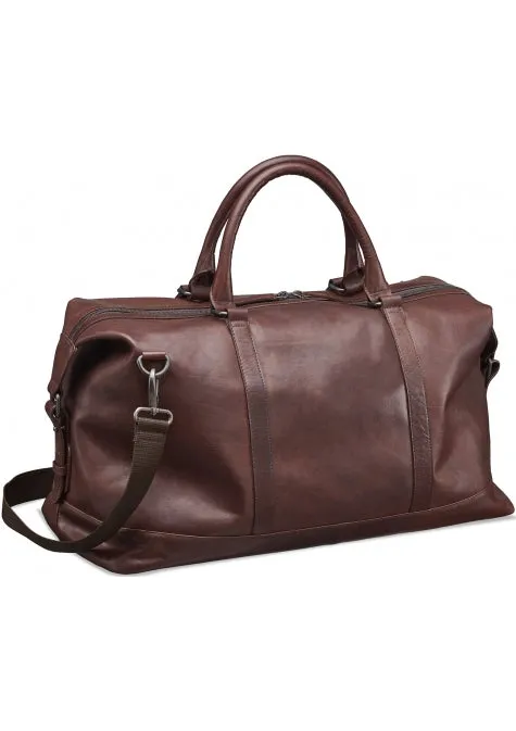 Mancini Buffalo Leather Carry on Bag