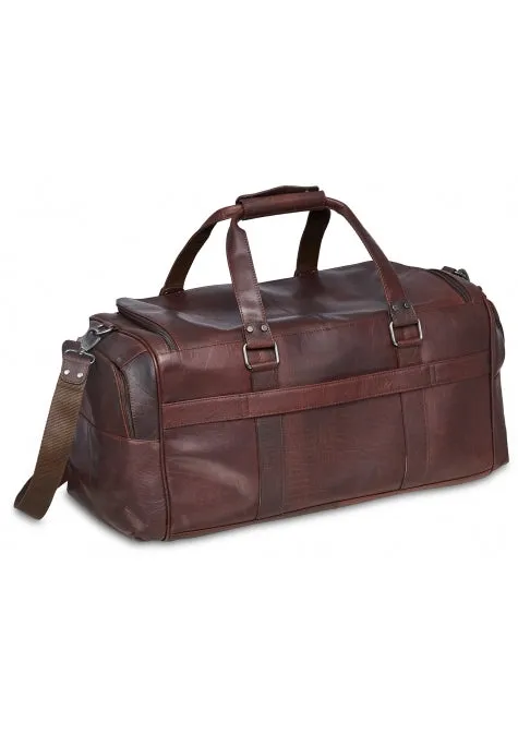 Mancini Buffalo Leather Duffle Bag