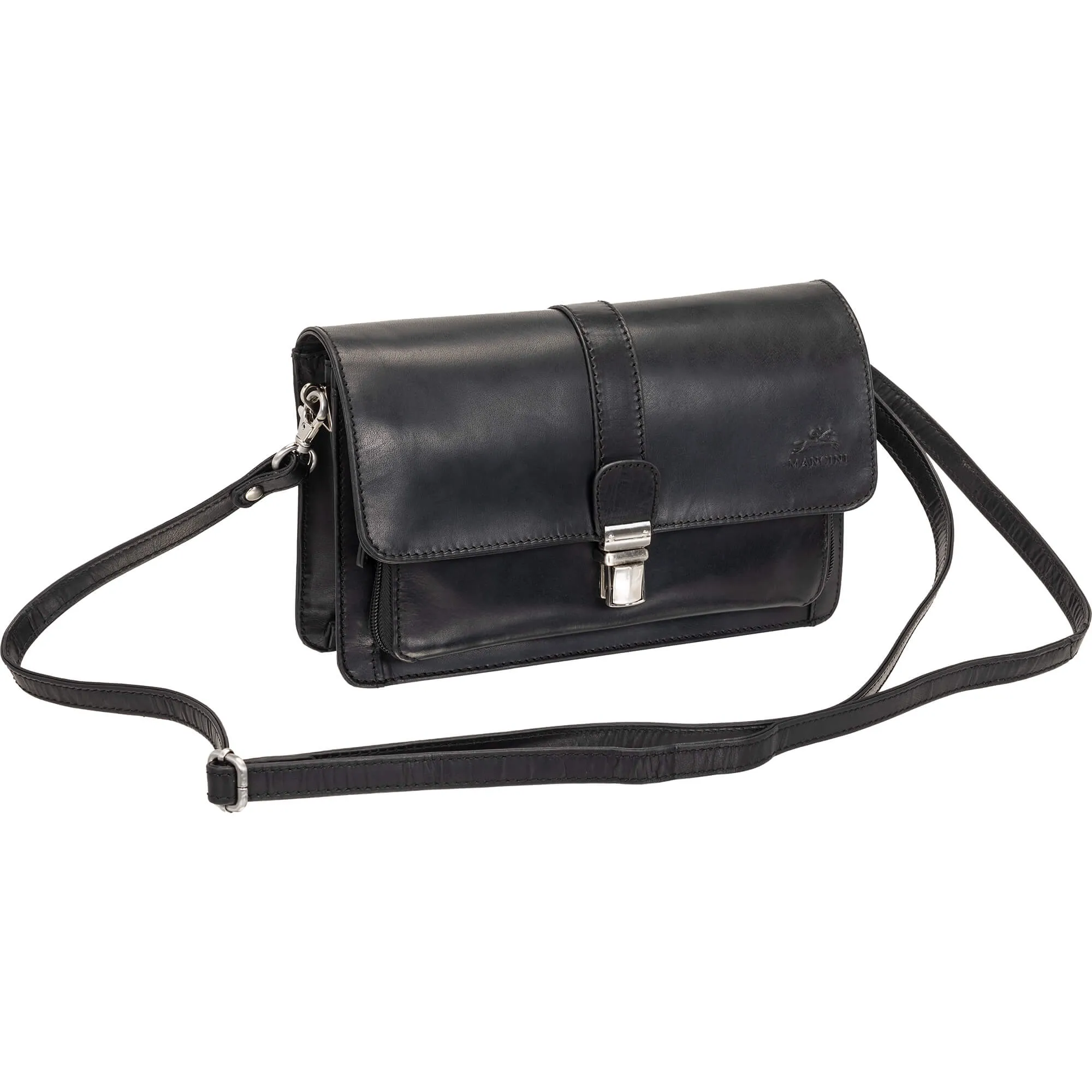 Mancini Buffalo Unisex Bag with Front Organizer