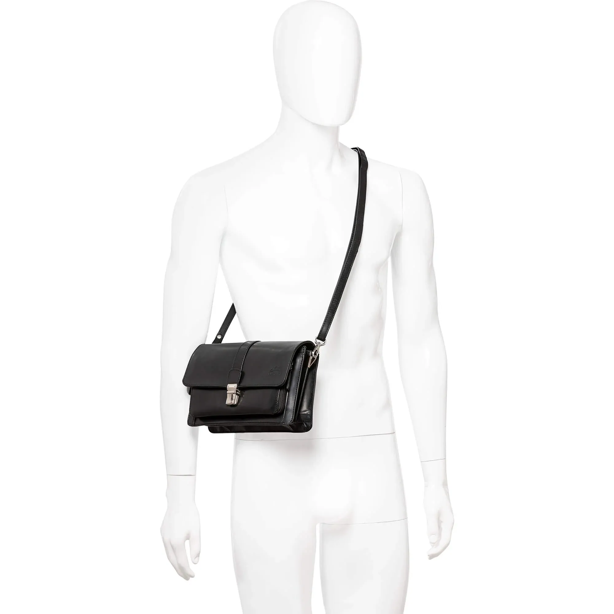 Mancini Buffalo Unisex Bag with Front Organizer
