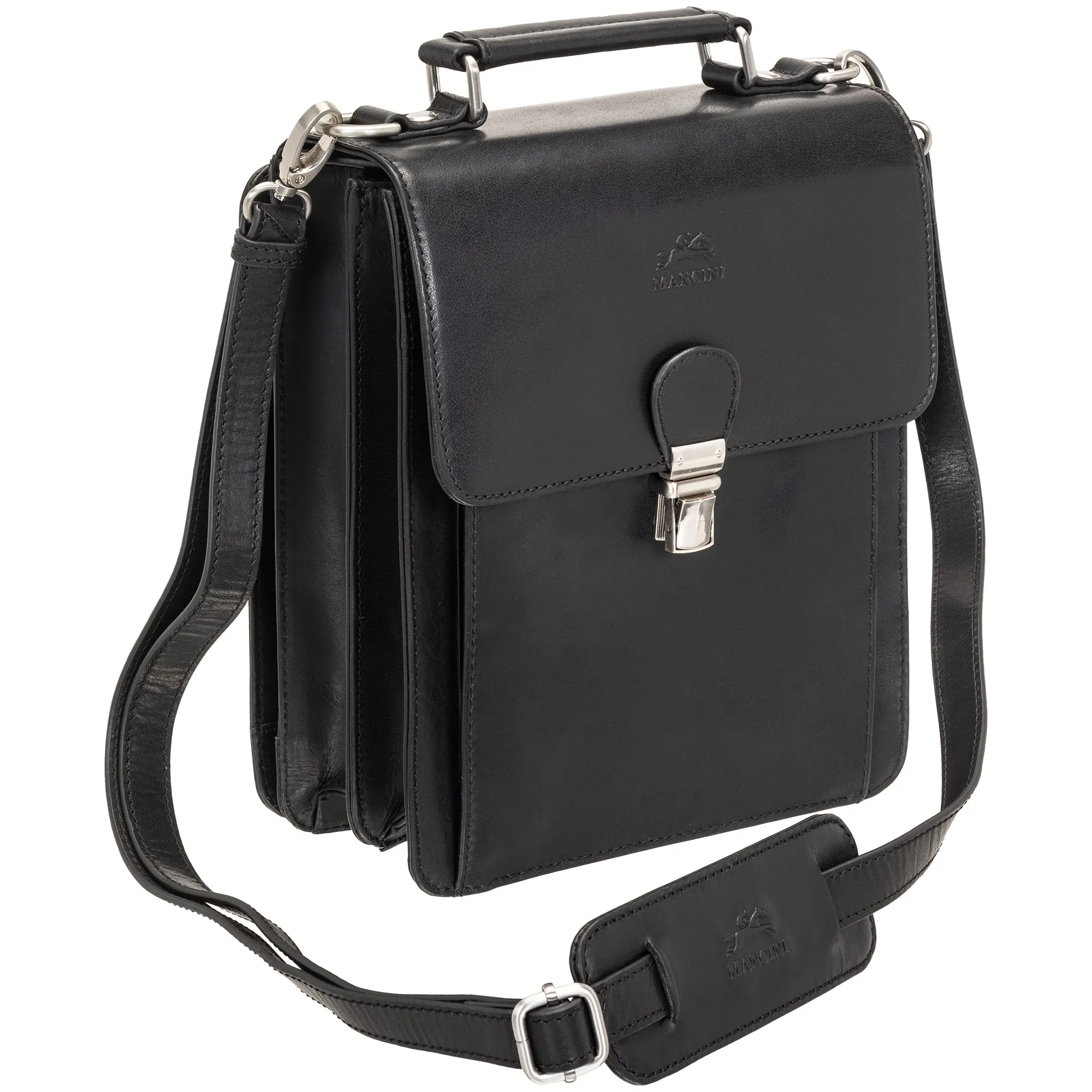 Mancini Buffalo Unisex Bag with Organizer on the Back