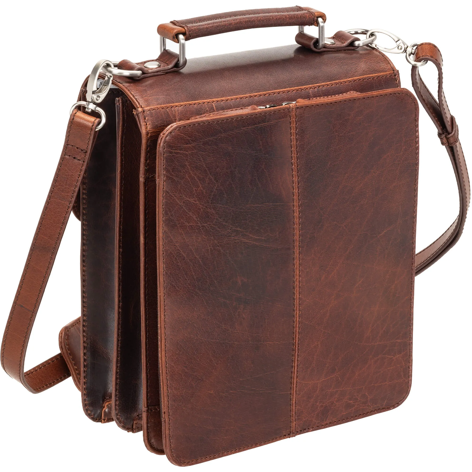 Mancini Buffalo Unisex Bag with Organizer on the Back