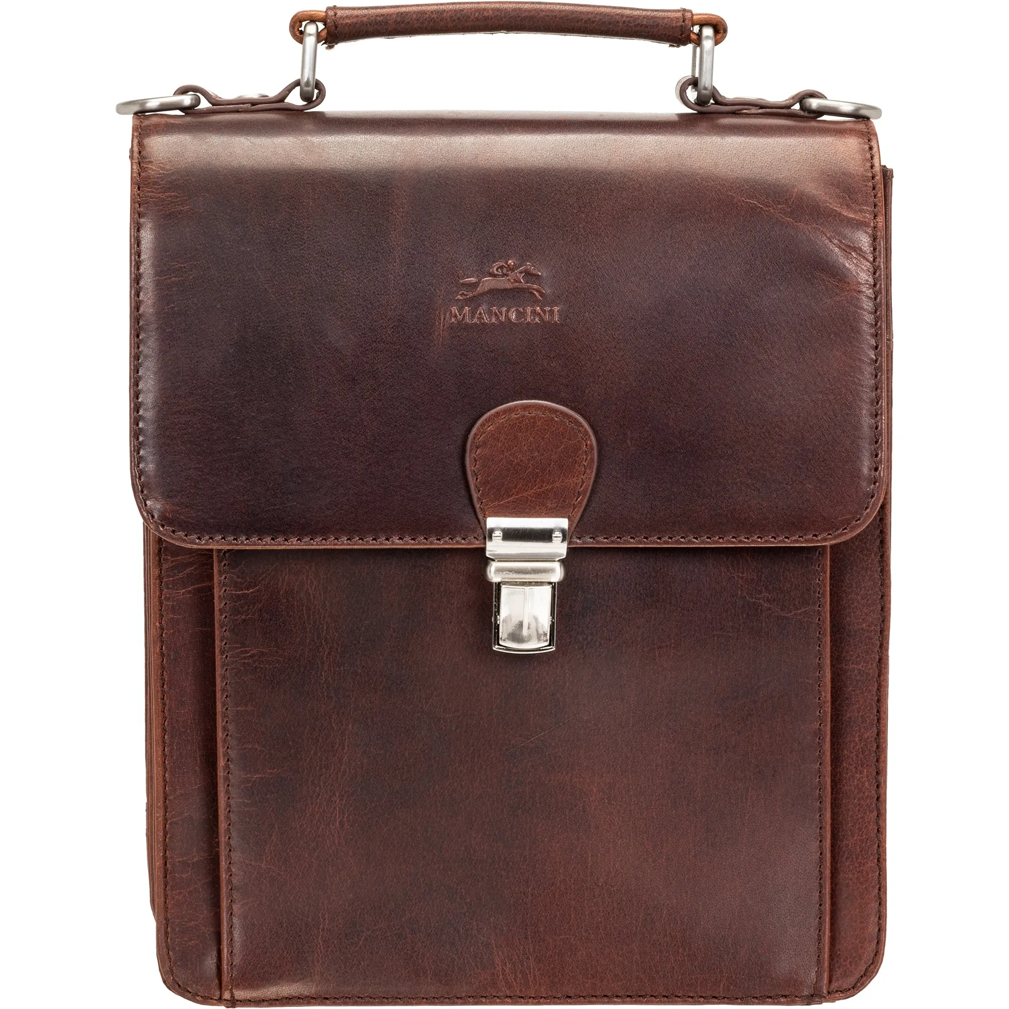 Mancini Buffalo Unisex Bag with Organizer on the Back