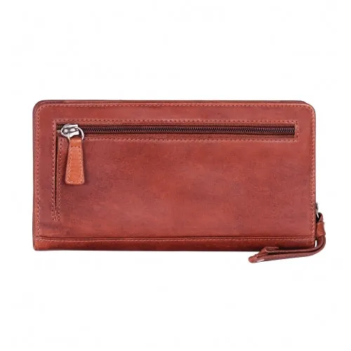 Mancini Casablanca Ladies' RFID Zippered Clutch Wallet