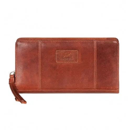Mancini Casablanca Ladies' RFID Zippered Clutch Wallet