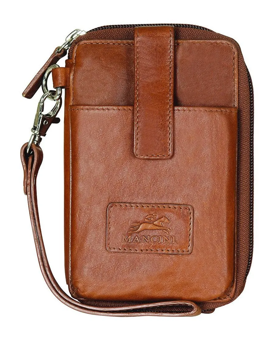 Mancini Casablanca RFID Cell Phone Wallet