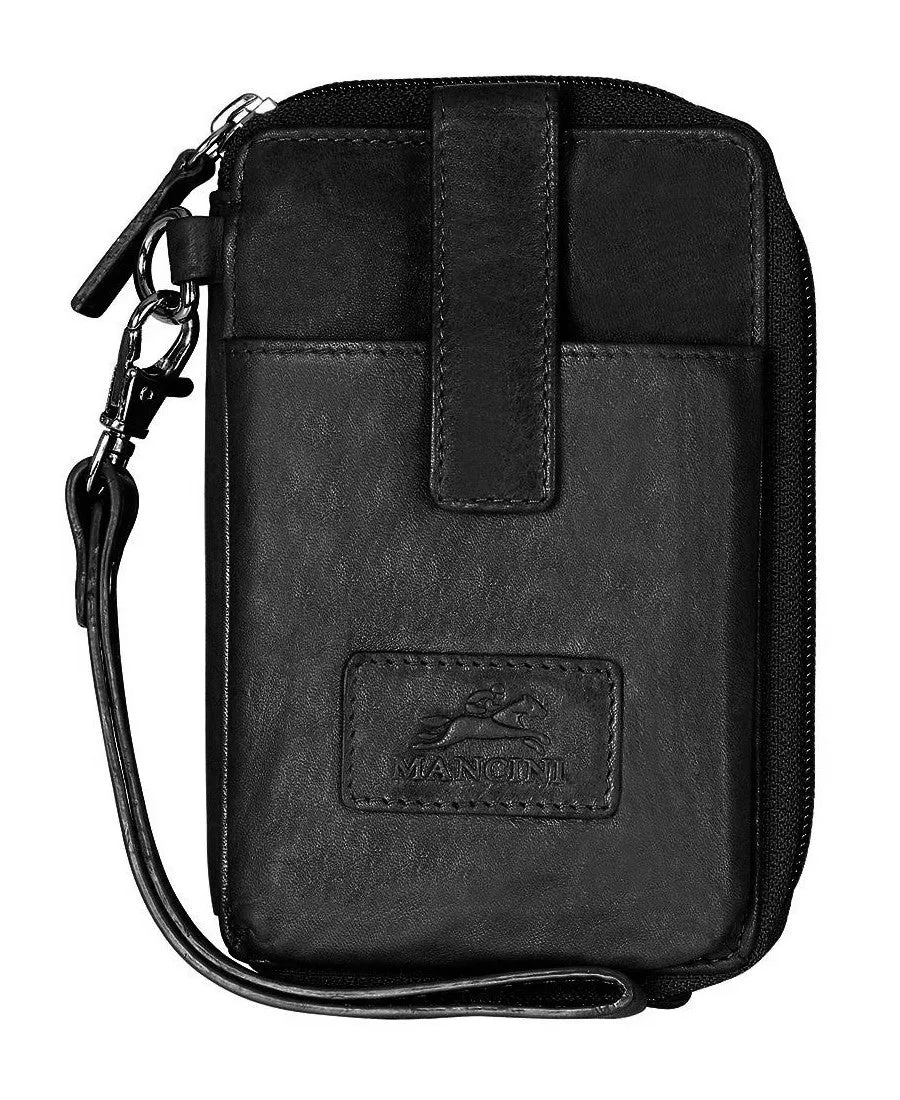 Mancini Casablanca RFID Cell Phone Wallet