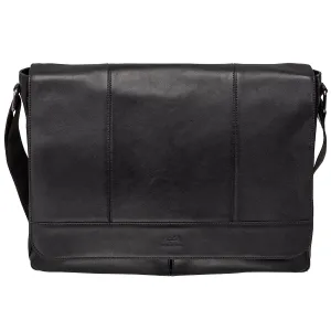 Mancini Milan Messenger Bag for 15” Laptop / Tablet Brief