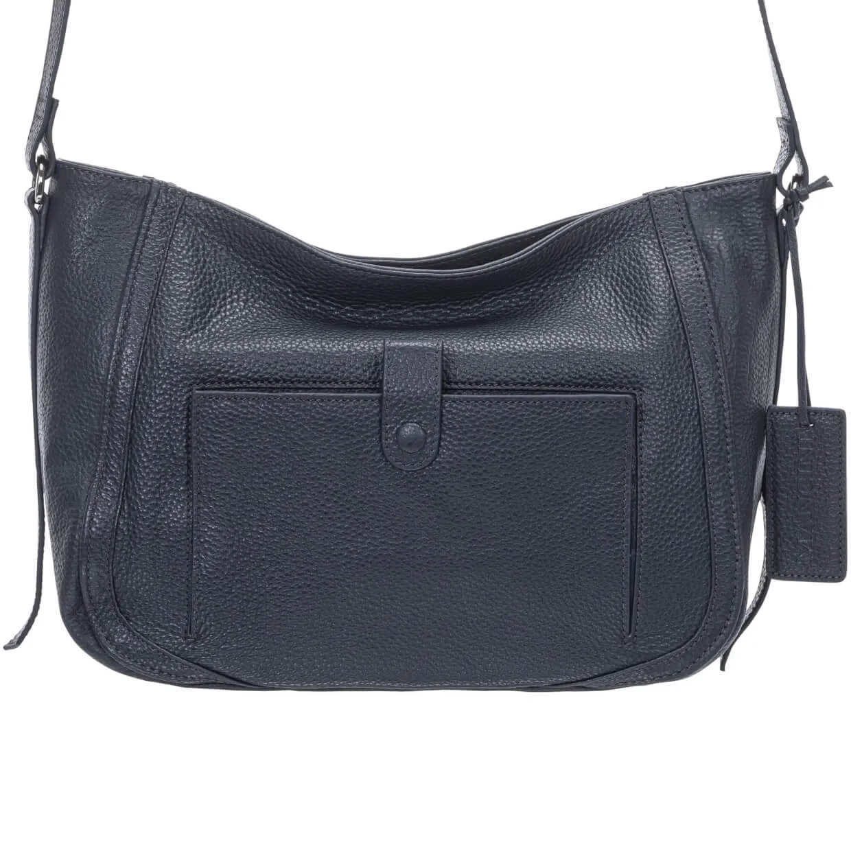 Mancini Pebbled Sophia Crossbody Bag