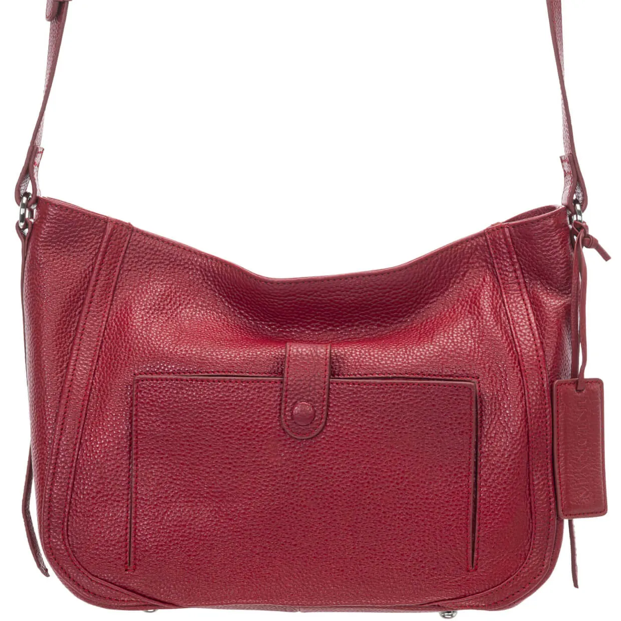 Mancini Pebbled Sophia Crossbody Bag