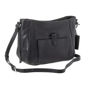 Mancini Pebbled Sophia Crossbody Bag