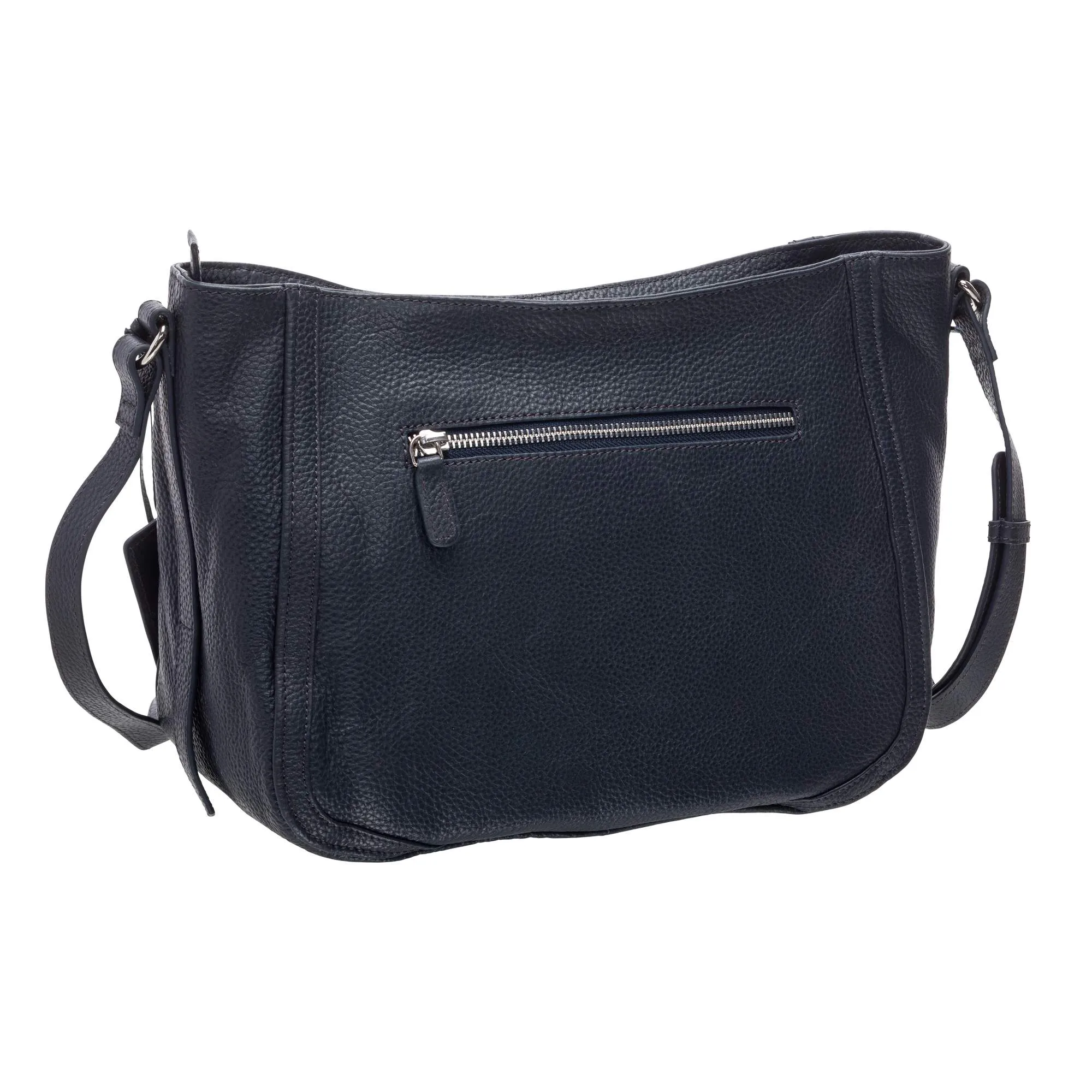 Mancini Pebbled Sophia Crossbody Bag