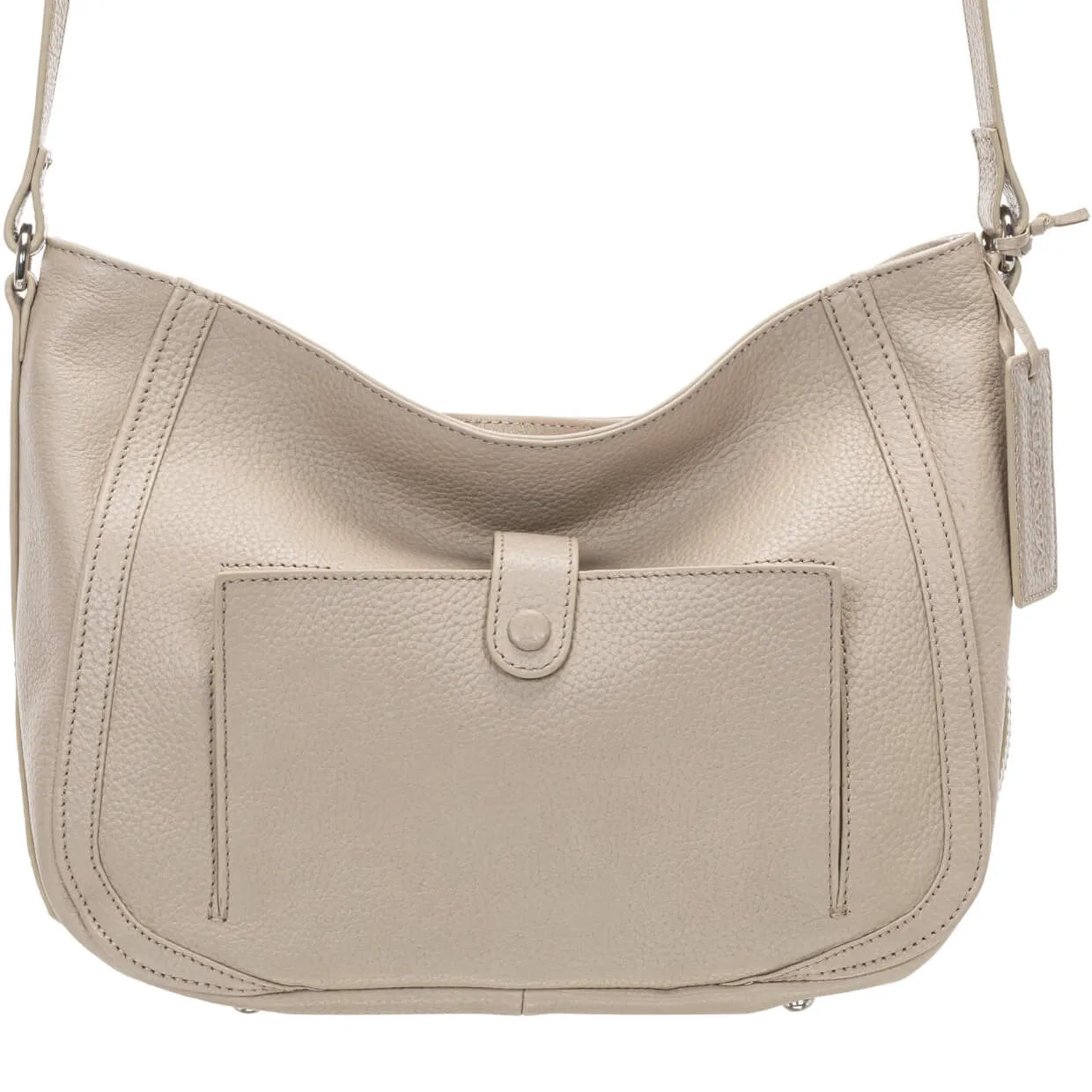Mancini Pebbled Sophia Crossbody Bag