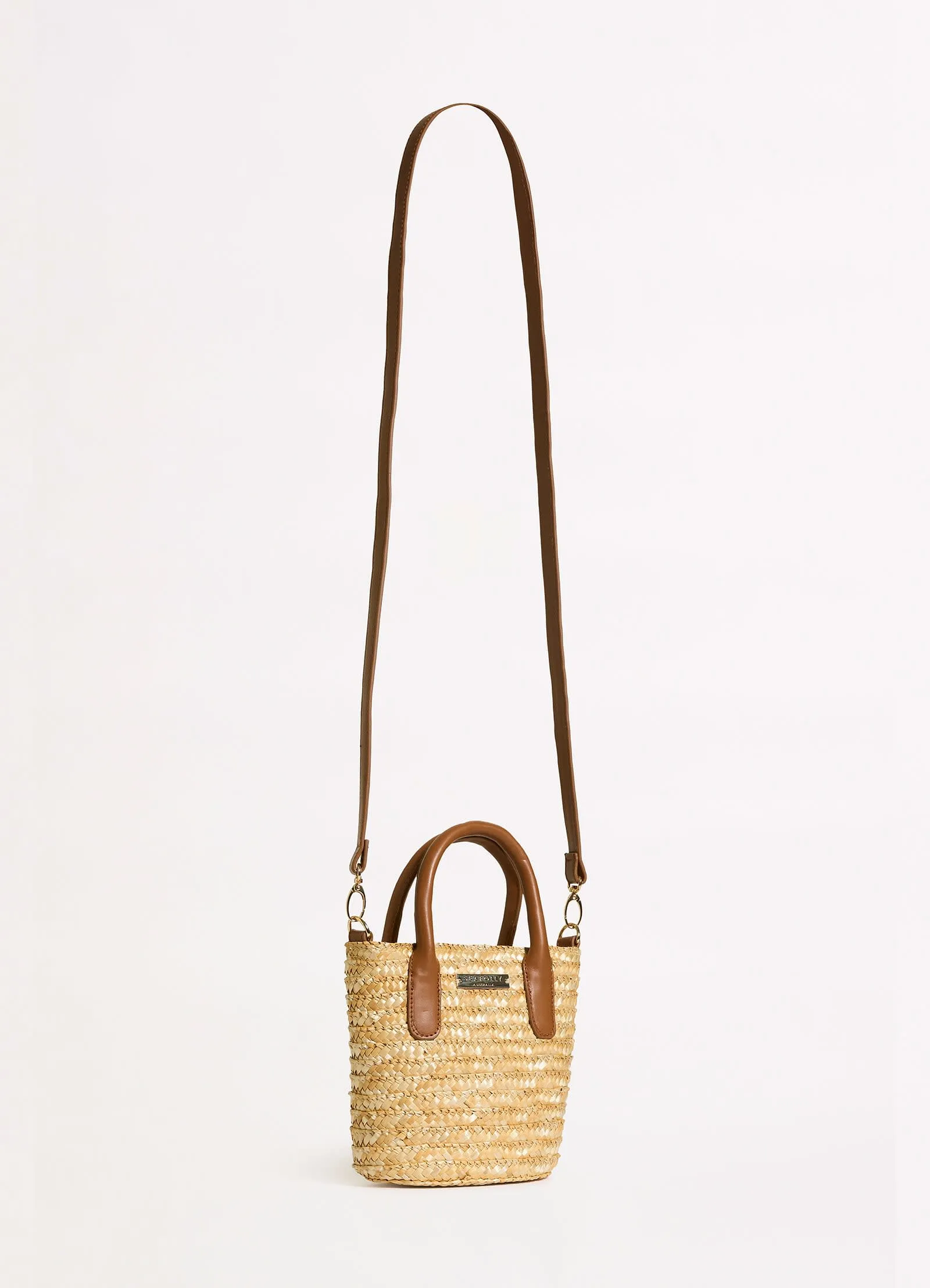 Micro Tote Bag - Natural