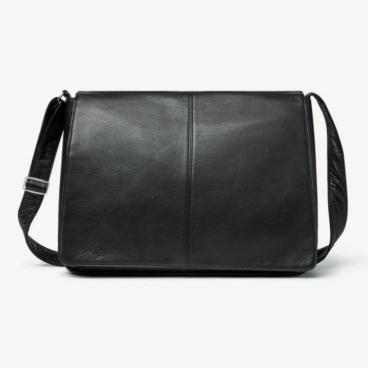 Osgoode Marley Cashmere Leather Messenger Bag 6008