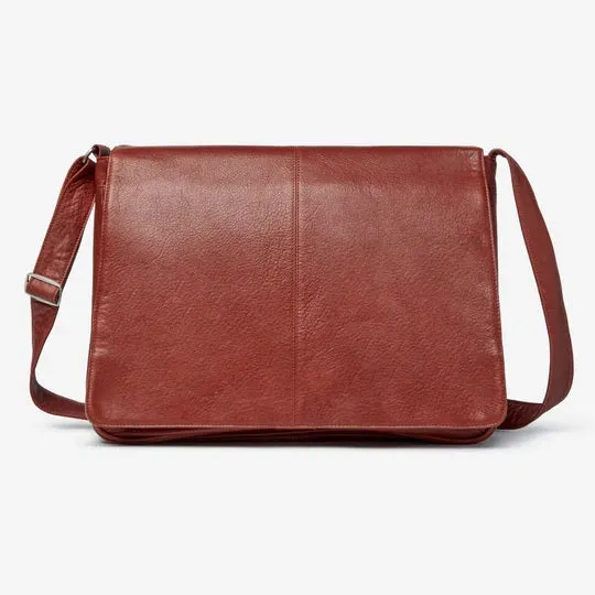 Osgoode Marley Cashmere Leather Messenger Bag 6008