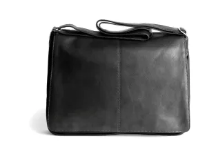 Osgoode Marley Cashmere Leather Messenger Bag 6008