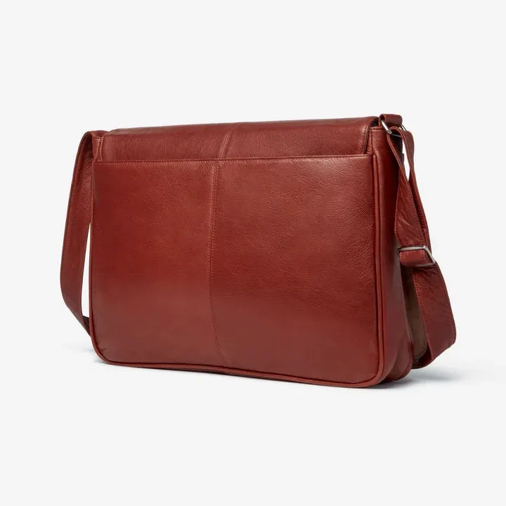 Osgoode Marley Cashmere Leather Messenger Bag 6008