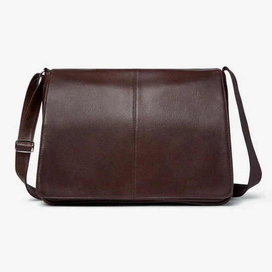 Osgoode Marley Cashmere Leather Messenger Bag 6008