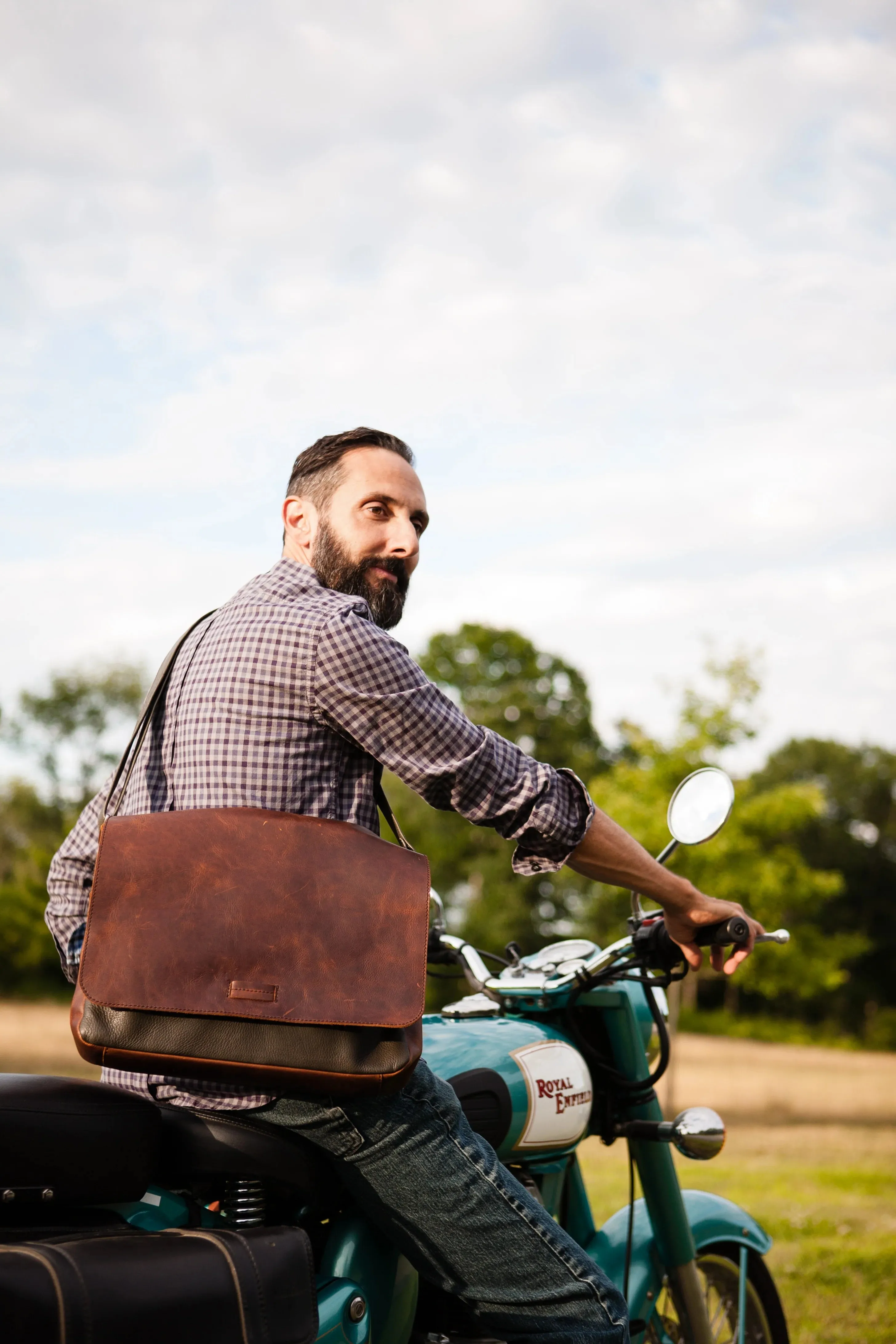 Osgoode Marley Medium Malachi Messenger Bag 4043