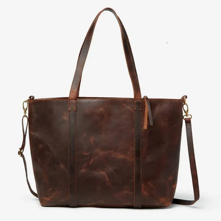 Osgoode Marley Payton Zip Top Leather Tote 7243 DISCONTINUED