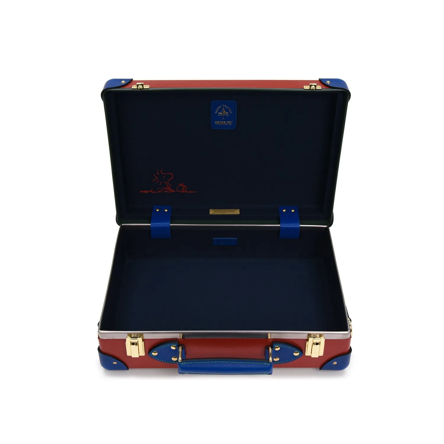 PEANUTS · Small Attaché | Red/Blue