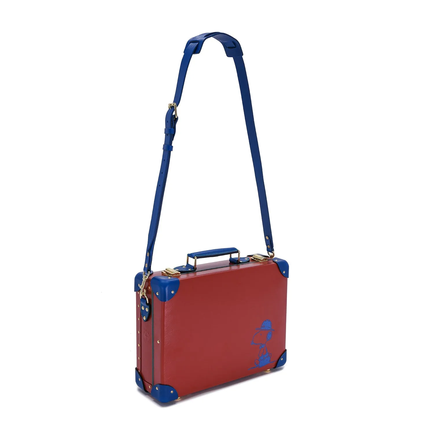 PEANUTS · Small Attaché | Red/Blue