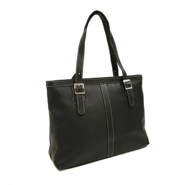 Piel Leather Ladies Laptop Tote